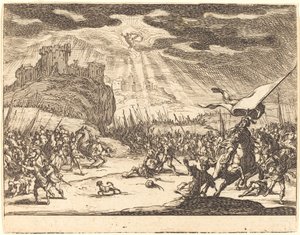Obrácení Pavla od Jacques Callot