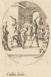 Korunování trním od Jacques Callot