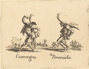 Cucorongna a Pernoualla od Jacques Callot