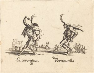 Cucorongna a Pernoualla od Jacques Callot