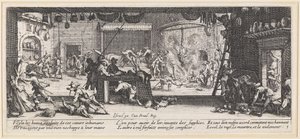 Plundrování od Jacques Callot