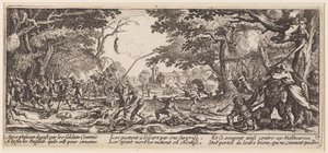 Odplata rolníků od Jacques Callot