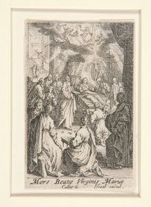 Smrt Panny, ne. 11 ze Života Panny od Jacques Callot