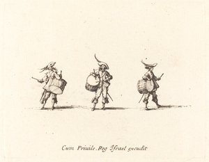 Vrtačka s bubny od Jacques Callot