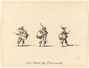 Vrtačka s bubny od Jacques Callot