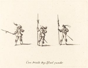 Vrtejte s halapartnami od Jacques Callot