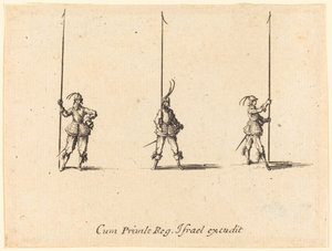 Vrtejte se zvednutými štikami od Jacques Callot
