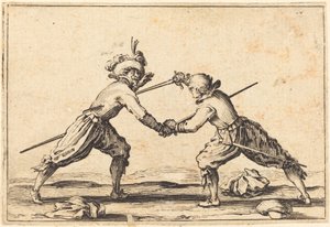 Souboj s meči od Jacques Callot