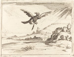 Orel ztrácí staré pírko, 1628. od Jacques Callot