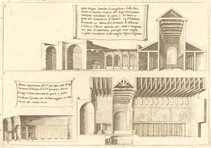 Povýšení kostelů včetně Svatých jesliček, 1619. od Jacques Callot