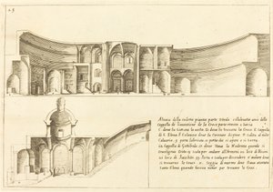 Povýšení kaple Vynálezu kříže od Jacques Callot