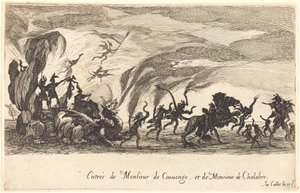 Vstup pana de Couvonge a pana de Chalabre od Jacques Callot