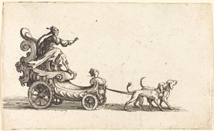 Vstup monseigneura Henryho de Lorraine, markýze de Moy, pod jménem Pirandre od Jacques Callot