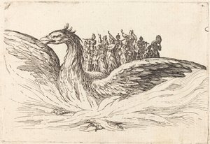 Vstup monseigneura Henryho de Lorraine, markýze de Moy, pod jménem Pirandre od Jacques Callot