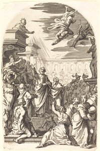 Pád Šimona kouzelníka, 16081611. od Jacques Callot