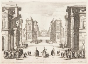 První Solimanův akt od Jacques Callot
