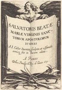 Frontispis pro „Velké apoštoly“ od Jacques Callot