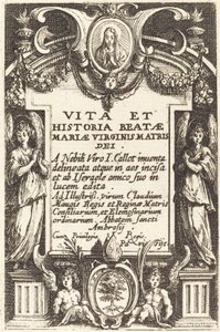 Frontispis pro „Život Panny“ od Jacques Callot