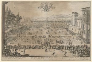 Nancyina zahrada od Jacques Callot