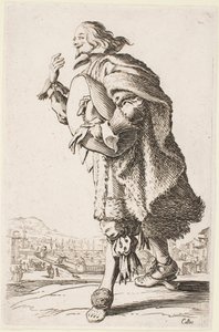 Gentleman Bowing, ze série „The Nobility of Lorraine“ od Jacques Callot