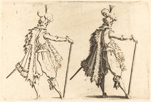 Gentleman s Cane od Jacques Callot