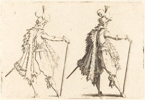 Gentleman s Cane od Jacques Callot