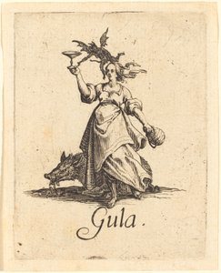 Obžerství, pravděpodobně po roce 1621. od Jacques Callot