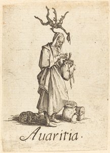 Chamtivost od Jacques Callot
