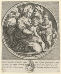 Svatá rodina od Jacques Callot