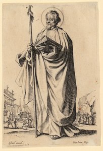 Svatý Pavel, list č. 5 ze série „Ježíš, dvanáct apoštolů a Marie“ od Jacques Callot