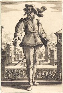 Kapitán nebo Milenec od Jacques Callot