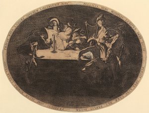 Hráči karet od Jacques Callot