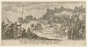 Ukřižování od Jacques Callot