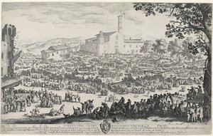 Veletrh Impruneta od Jacques Callot