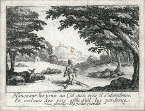 Život marnotratného syna ... (rytina) od Jacques Callot