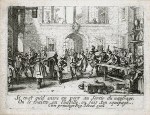 Život marnotratného syna ... (rytina) od Jacques Callot