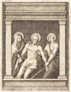 Oplakávání, 16081611. od Jacques Callot