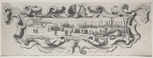 Vylodění vojsk. od Jacques Callot