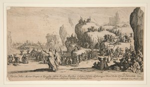 Přejezd Rudého moře od Jacques Callot