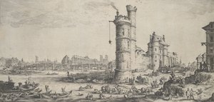 Pont Neuf od Jacques Callot
