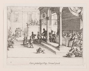 Le festin (Hlava), ze série La vie de l od Jacques Callot