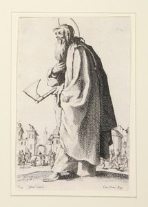 Velcí apoštolové stojící, představující Spasitele, blahoslavené a svaté apoštoly Marie od Jacques Callot