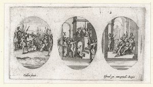 Zázraky umučení ... (rytina) od Jacques Callot