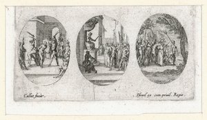 Zázraky umučení ... (rytina) od Jacques Callot