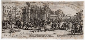 Bída a neštěstí války ... (rytina) od Jacques Callot