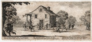 Bída a neštěstí války ... (rytina) od Jacques Callot