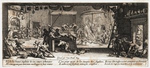 Bída a neštěstí války ... (rytina) od Jacques Callot