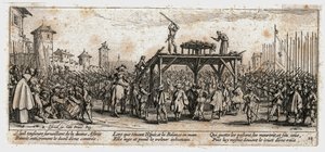 Bída a neštěstí války ... (rytina) od Jacques Callot