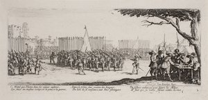 Válečná bída a neštěstí (blade 2) od Jacques Callot