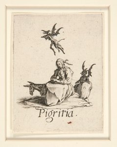 Sedm smrtelných hříchů: Lenost od Jacques Callot